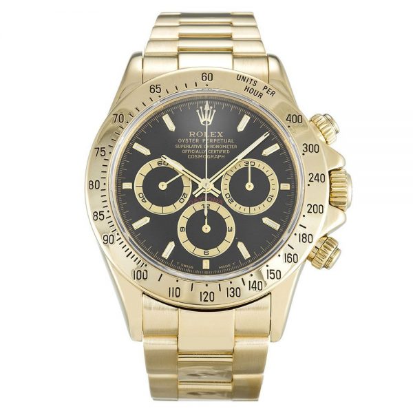 Rolex Daytona 116528 40 MM Black Dial Mens Watch