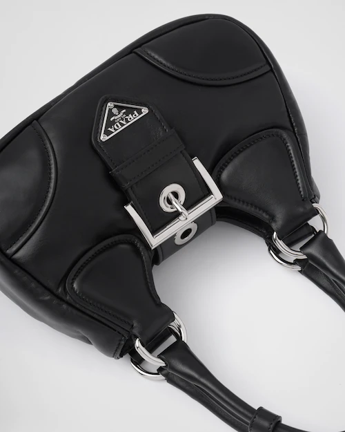 Prada Moon padded nappa-leather bag - Black