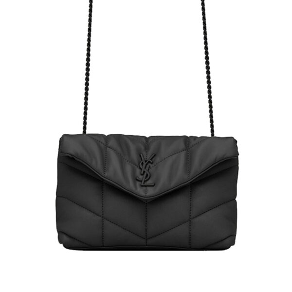 YSL Puffer Toy Bag in Quilted Lambskin