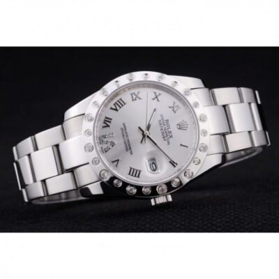 ساعة رجالية Rolex Datejust 7468 فضي Dail
