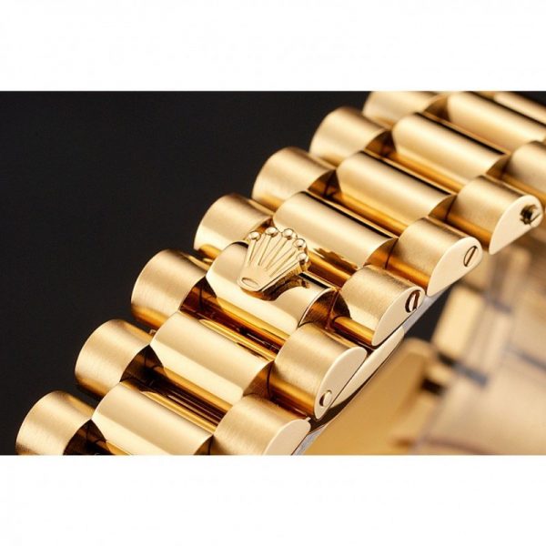 ساعة رجالية رولكس Daydate 1454101 مينا 36 MM باللون الأسود