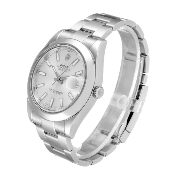 Rolex Datejust 116300SSO 41MM Silver Dial Silver-tone Case