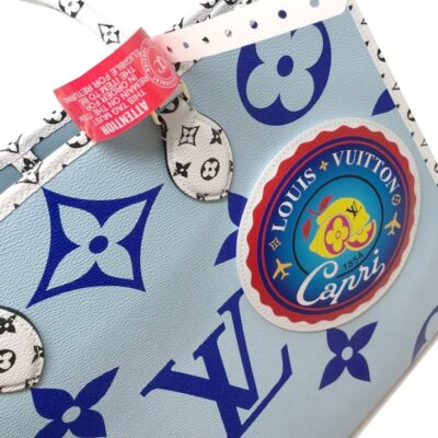 Louis Vuitton Monogram Giant Onthego Capri Blue Coated Canvas To