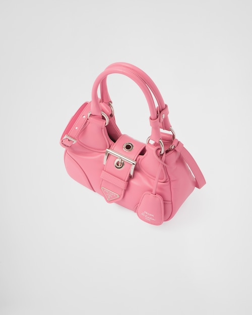 Prada Moon padded nappa-leather bag - Geranium Pink