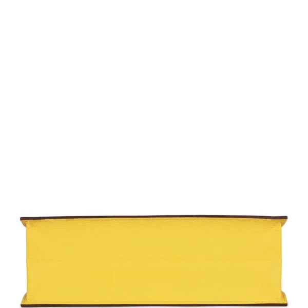 Hermès Kelly Danse Lime Evercolor Palladium Hardware