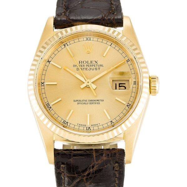 Rolex Datejust 16238 36 MM Mens Watch