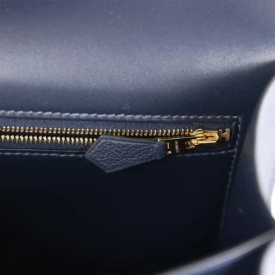 Hermès Constance 24 Bleu Nuit Evercolor Gold Hardware