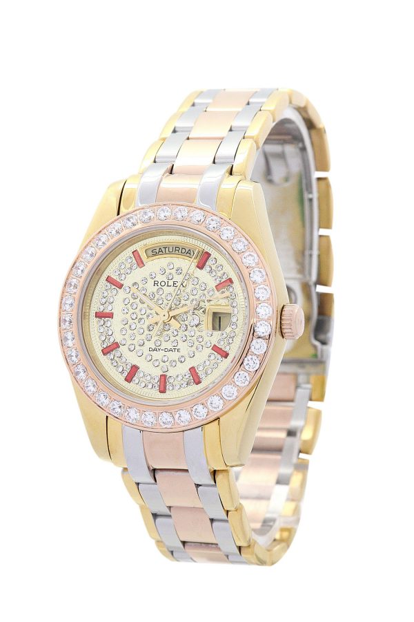 56ff0c8ad6cb41e6fd38d68081aacde3 Rolex Day-Date 118346.5 36 MM Lady Watch