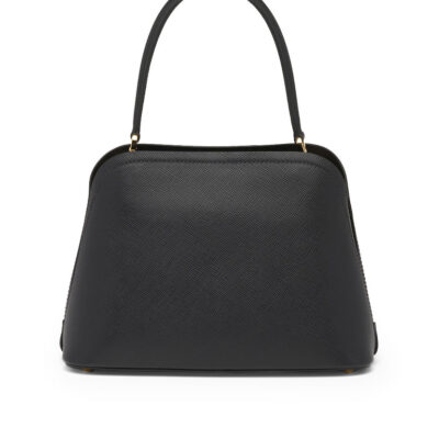Prada Medium Saffiano Leather Prada Matinée Bag in Black