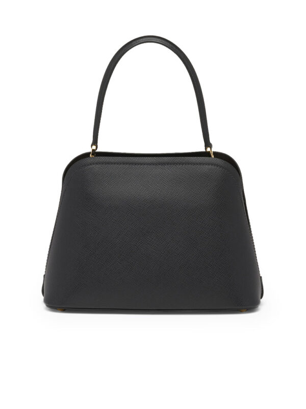 Prada Medium Saffiano Leather Prada Matinée Bag in Black