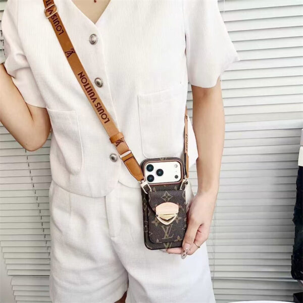 5F1A6266B5891C27810AFE427933DAEE-1 LV Luxury Phone Case with Strap For iPhone 13-18 Pro & Pro Max