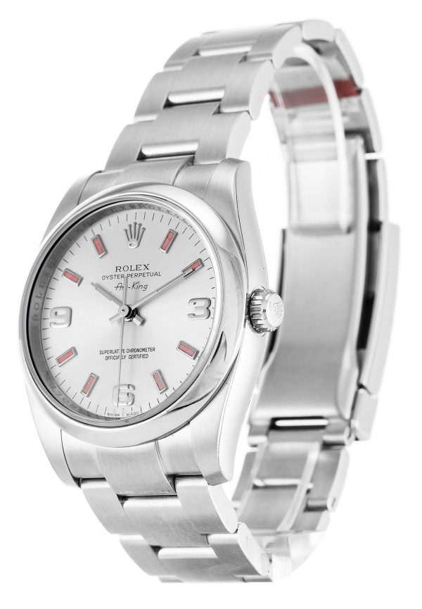 5a3f73de9dc1fb65fa034736c5de8213 Rolex Air-king 114210.7 Steel (Oyster) Dial Unisex 34MM