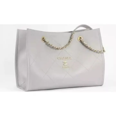 CHANEL | Small Shopping Bag White