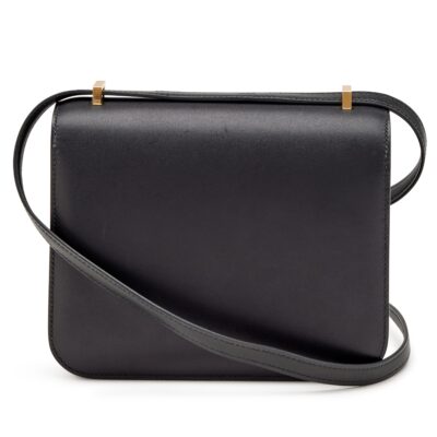 Hermès Constance Bag 18 Black Epsom Gold Hardware