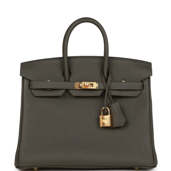 Hermès Birkin 25 Vert de Gris Togo Gold Hardware