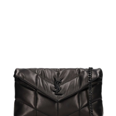 YSL Puffer Toy Bag in Quilted Lambskin