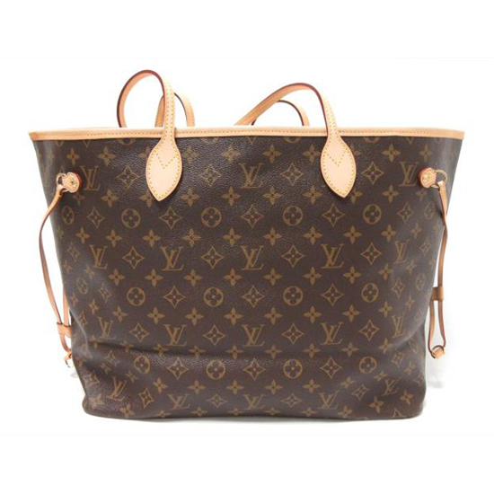 حقيبة كتف لويس فويتون M40157 Neverfull GM من الكانفاس بنقشة مونوغرام