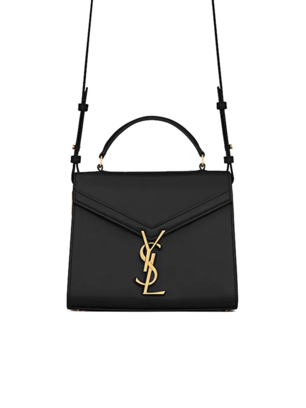 5e0b03947837275debdb07b987d6af9b YSL Cassandra Mini Top Handle Bag in Box Leather