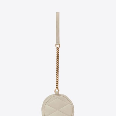 YSL Sade Small Tube Bag in Quilted Lambskin