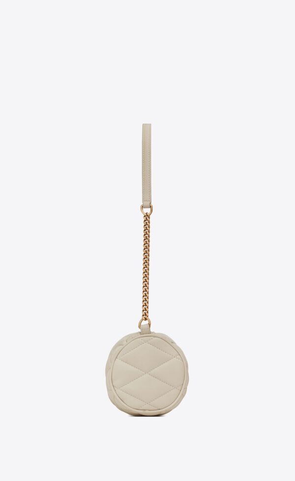 YSL Sade Small Tube Bag in Quilted Lambskin