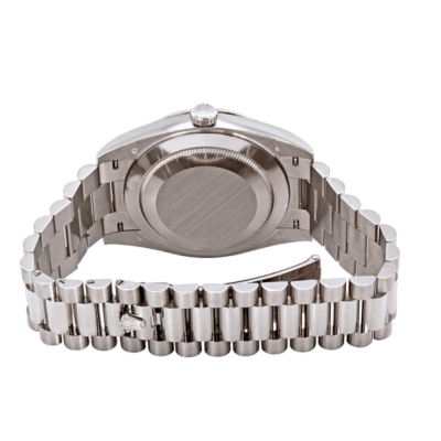 Rolex Day-Date 228349BLRP 40MM Blue Dial Silver-tone Case