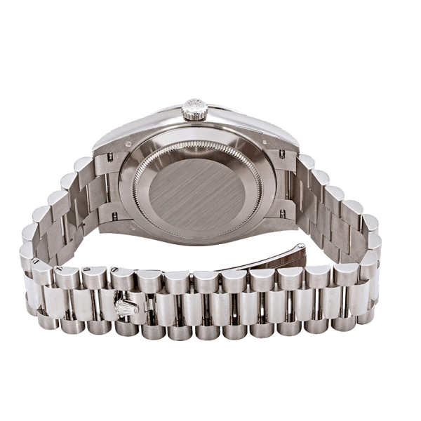 Rolex Day-Date 228349BLRP 40MM Blue Dial Silver-tone Case