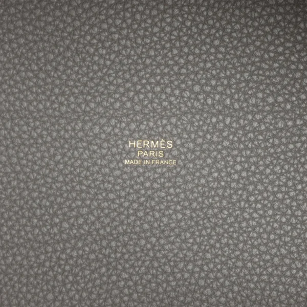 Hermès Picotin Lock 18 Gris Meyer Clemence Gold Hardware