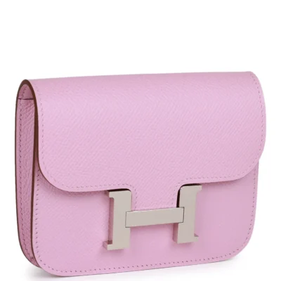5f3fb9c6d209691c7e48fa5e03998da9 Hermès Constance Slim Wallet Mauve Sylvestre Epsom Palladium Hardware