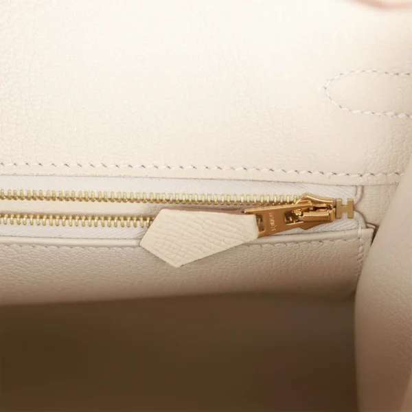 5f643525a9d10ec38cd6d7e097cceb55 Hermès Birkin Sellier 25 Craie Epsom Gold Hardware