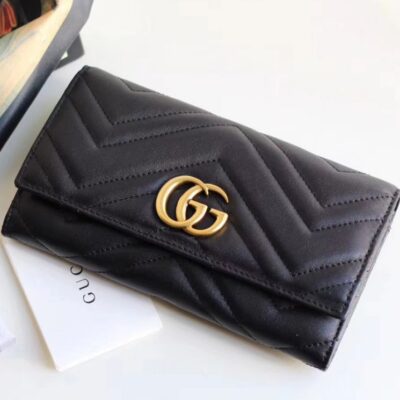Gucci GG Marmont continental wallet 443436