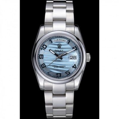 Rolex Daydate 7470 蓝色 表盘 男士腕表