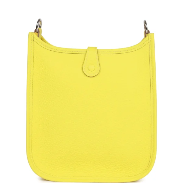 Hermès Evelyne TPM Lime Clemence Palladium Hardware
