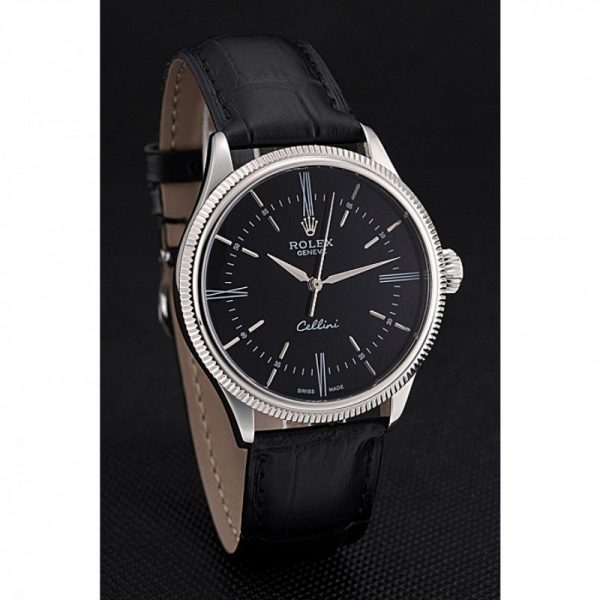 Rolex 622654 Black Dail Men Watch