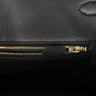 Hermès Birkin 40 Black Togo Gold Hardware