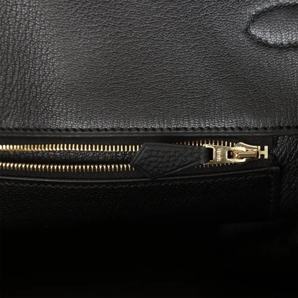 Hermès Birkin 40 Black Togo Gold Hardware