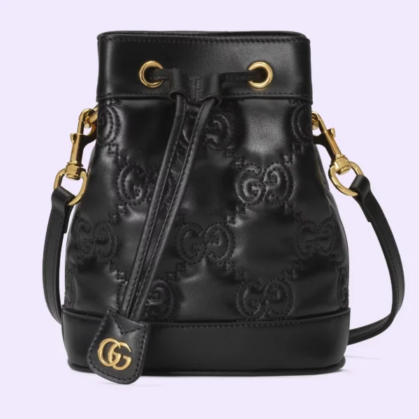 GG Matelassé bucket bag