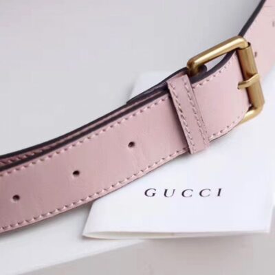 Gucci GG Marmont Matelasse Leather Belt Bag 476434