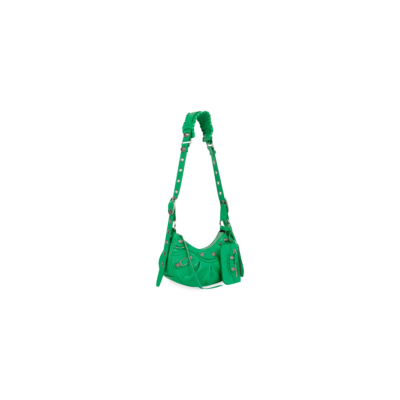 WOMEN'S LE CAGOLE XS SHOULDER BAG IN GREEN