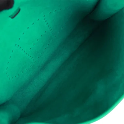 6572dcf4542cbe250ad9520063258d57 Hermès Evelyne III PM Vert Jade Clemence Gold Hardware