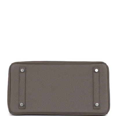 Hermès Birkin 30 Etain Togo Palladium Hardware