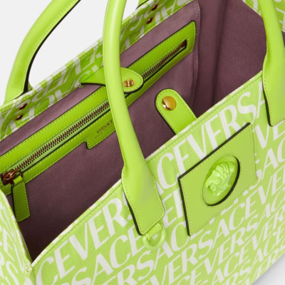 VERSACE ALLOVER LARGE TOTE BAG