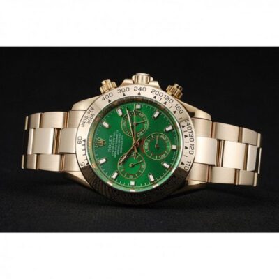 6709b22d73002d6a6d88b6a55a8980c5 Rolex Daytona 1454244 Green Dail Men Watch