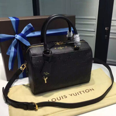 6712f7e06c3d4dffcde7b1b9776b129c Louis Vuitton M42401 Speedy Bandouliere 25 Tote Bag Monogram Empreinte Leather