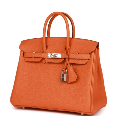 677cdaaafe89a9e7d091f05e6df71f1f Hermès Birkin 25 Orange Togo Palladium Hardware