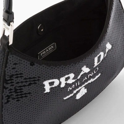 Prada Cleo Sequinned Bag