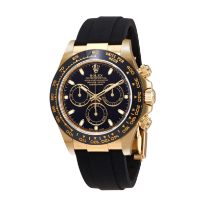 ساعة رولكس Daytona 116518BKSR 40MM مينا باللون الأسود بعلبة ذهبية