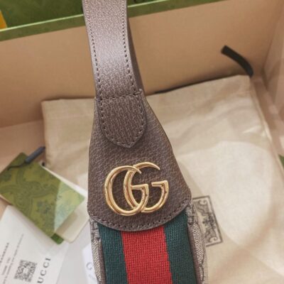 古驰 Ophidia GG 658551 深色 咖啡色 迷你包