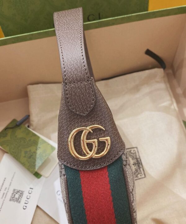 古驰 Ophidia GG 658551 深色 咖啡色 迷你包