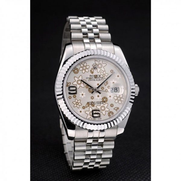 Rolex Datejust 42001 Silver Dail Men Watch
