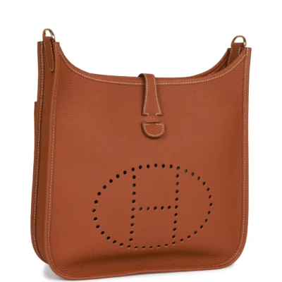 68e200ac7388cc7663edb3ed2db9c561 Hermès Evelyne III PM Gold Clemence Gold Hardware